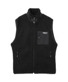 【ミルクフェド/MILKFED.】のLOGO BOA VEST 大人の最旬トレンドファッション＆コーディネート founy(ファウニー) ファッション Fashion レディースファッション Fashion for Women アウター Coat / Outerwear Collection トップス・カットソー Cut & Sew Tops ベスト&ジレ / 重ね着スタイル Vests & Gilets アウトドア Outdoor Clothing スウェット / スエット Sweatshirt, Sweatwear トレンド Trend, Trending Now パーカー Hoodie, Parka ベスト Vest, Waistcoat ポケット Pocket, Pocket Detail thumbnail BLACK|ID: prp329100004983147 ipo3291000000037330505