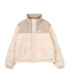 【ミルクフェド/MILKFED.】のBAR PATCH PUFFER JACKET 大人の最旬トレンドファッション＆コーディネート founy(ファウニー) ファッション Fashion レディースファッション Fashion for Women アウター Coat / Outerwear Collection レディースジャケット・軽アウター Jackets 切替 Switching, Contrast Panel ジャケット Jacket, Outerwear 人気 Popular, Best Seller パッチ Patch, Appliqué 防寒 Cold Protection, Winter-Ready おすすめ Recommended / Our Picks thumbnail OFF_WHITE|ID: prp329100004983149 ipo3291000000037330512