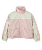【ミルクフェド/MILKFED.】のCUTOUT LOGO TRACK JACKET 大人の最旬トレンドファッション＆コーディネート founy(ファウニー) ファッション Fashion レディースファッション Fashion for Women アウター Coat / Outerwear Collection レディースジャケット・軽アウター Jackets ショート Short, Short Length ジャケット Jacket, Outerwear スポーティ Sporty, Casual Athletic バルーン Balloon, Balloon Silhouette パイピング Piping, Trim Design フラップ Flap, Flap Pocket フロント Front, Front Design ポケット Pocket, Pocket Detail メッシュ Mesh, Net Fabric thumbnail LtPINK|ID: prp329100004983153 ipo3291000000037330530
