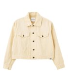 【ミルクフェド/MILKFED.】のDENIM JACKET 大人の最旬トレンドファッション＆コーディネート founy(ファウニー) ファッション Fashion レディースファッション Fashion for Women アウター Coat / Outerwear Collection レディースジャケット・軽アウター Jackets インナー Innerwear ジャケット Jacket, Outerwear スウェット / スエット Sweatshirt, Sweatwear セットアップ Set-Up, Coordinated Outfit デニム Denim, Jeans Material プリーツ Pleats, Pleated ベーシック Basic, Essential リラックス Relax, Relaxed Fit ルーズ Loose, Oversized おすすめ Recommended / Our Picks thumbnail OFF_WHITE|ID: prp329100004983154 ipo3291000000037330532