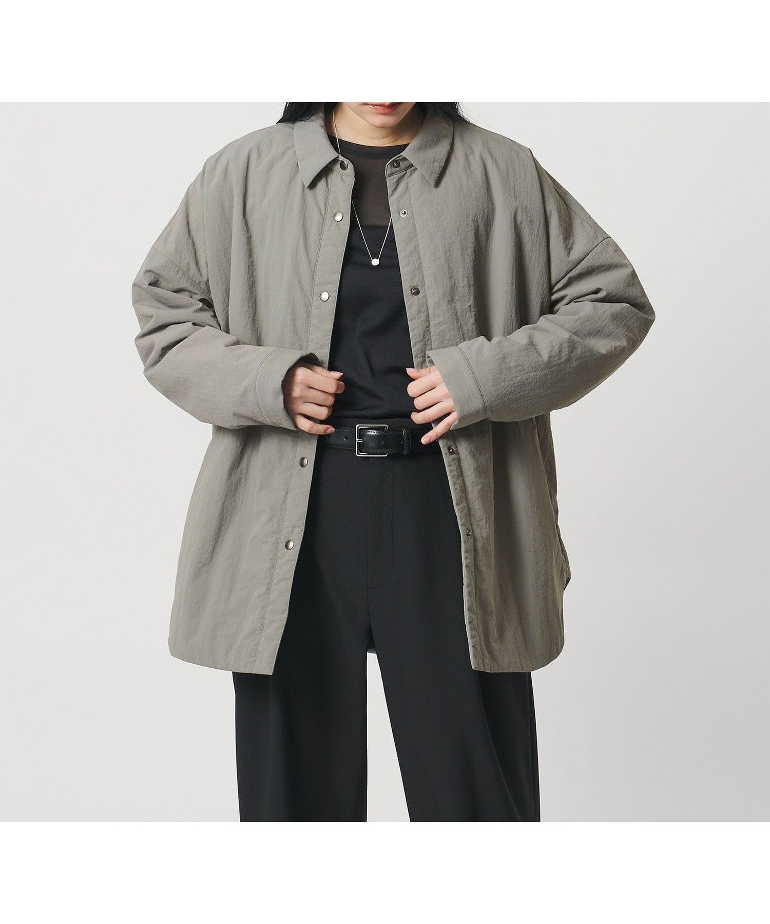 【ビューティ&ユース ユナイテッドアローズ/BEAUTY&YOUTH / UNITED ARROWS】のMARW UNITED ARROWS パディング シャツ 撥水 大人の最旬トレンドファッション＆コーディネート founy(ファウニー) 　ファッション　Fashion　レディースファッション　Fashion for Women　トップス・カットソー　Cut & Sew Tops　シャツ・ブラウス・オフィスカジュアル　Elegant Blouses & Button-Ups　シンプル　Simple, Minimal　スラックス　Slacks, Dress Pants　タフタ　Taffeta, Structured Fabric　デニム　Denim, Jeans Material　人気　Popular, Best Seller　ポケット　Pocket, Pocket Detail　おすすめ　Recommended / Our Picks　ビジネス 仕事 通勤　Business / Work / Commuting　 other-1|ID: prp329100004983159 ipo3291000000037330545