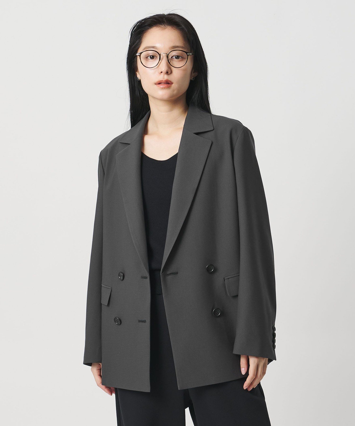 【ビューティ&ユース ユナイテッドアローズ/BEAUTY&YOUTH / UNITED ARROWS】のMARW UNITED ARROWS ジャージー ダブル ジャケット 大人の最旬トレンドファッション＆コーディネート founy(ファウニー) 　ファッション　Fashion　レディースファッション　Fashion for Women　アウター　Coat / Outerwear Collection　レディースジャケット・軽アウター　Jackets　ジャケット　Jacket, Outerwear　セットアップ　Set-Up, Coordinated Outfit　ダブル　Double, Double-Breasted　人気　Popular, Best Seller　ポケット　Pocket, Pocket Detail　ビジネス 仕事 通勤　Business / Work / Commuting　 other-1|ID: prp329100004983161 ipo3291000000037330553