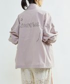 【コンバーストウキョウ/CONVERSE TOKYO】のスピンドルロゴプリントブルゾン 大人の最旬トレンドファッション＆コーディネート founy(ファウニー) ファッション Fashion レディースファッション Fashion for Women アウター Coat / Outerwear Collection ブルゾンジャケット・スポーティアウター Blouson Jackets シンプル Simple, Minimal スラックス Slacks, Dress Pants デニム Denim, Jeans Material ドローコード Drawcord, Drawstring Cord ブルゾン Blouson, Bomber Jacket プリント Print, Printed Pattern ロング Long, Long-Length A/W・秋冬 Autumn/Winter 軽量 Lightweight, Ultra Light thumbnail ピンク|ID: prp329100004983183 ipo3291000000037330650