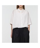 【マーコート/MARcourt】のmizuiro ind ハーフスリーブバルーンシャツ 大人の最旬トレンドファッション＆コーディネート founy(ファウニー) ファッション Fashion レディースファッション Fashion for Women トップス・カットソー Cut & Sew Tops シャツ・ブラウス・オフィスカジュアル Elegant Blouses & Button-Ups ギンガム Gingham, Gingham Fabric シンプル Simple, Minimal ストライプ Stripe, Striped Pattern チェック Check, Plaid, Tartan バランス Balance, Style Balance バルーン Balloon, Balloon Silhouette ベーシック Basic, Essential ボトム Bottoms, Lower Wear ポケット Pocket, Pocket Detail レギュラー Regular, Standard Fit 人気 Popular, Best Seller 今季 This Season, Current Season 無地 Plain, Solid Color thumbnail オフホワイト|ID: prp329100004983191 ipo3291000000037330715
