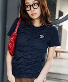 【フリークスストア/FREAK'S STORE】の別注 ワンポイント 刺繍 ギャザー Tシャツ 限定展開 大人の最旬トレンドファッション＆コーディネート founy(ファウニー) ファッション Fashion レディースファッション Fashion for Women トップス・カットソー Cut & Sew Tops シャツ・ブラウス・オフィスカジュアル Elegant Blouses & Button-Ups ロングTシャツ・Tシャツ Longline T-Shirts & Tees 2026年 2026 2026春夏・S/S Spring/Summer 2026 SS26 ギャザー Gathered, Ruffled コンパクト Compact, Small Size シンプル Simple, Minimal スペシャル Special, Limited Edition トレンド Trend, Trending Now フロント Front, Front Design ボトム Bottoms, Lower Wear ワイド Wide, Wide Fit ワンポイント One Point, Statement Accent 別注 Limited Edition, Custom Order 夏 Summer S/S・春夏 SS, Spring/Summer, Warm Season thumbnail ネイビー|ID: prp329100004983196 ipo3291000000037330750