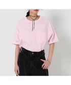 【ビューティ&ユース ユナイテッドアローズ/BEAUTY&YOUTH / UNITED ARROWS】のドルマンスリーブ ポケット Tシャツ 接触冷感 PINK|ID: prp329100004983197 ipo3291000000037330756