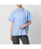 【ユナイテッドアローズ/UNITED ARROWS】のミニフリル シャツ 大人の最旬トレンドファッション＆コーディネート founy(ファウニー) ファッション Fashion レディースファッション Fashion for Women トップス・カットソー Cut & Sew Tops シャツ・ブラウス・オフィスカジュアル Elegant Blouses & Button-Ups ストレート Straight, Straight Cut スラックス Slacks, Dress Pants スリーブ Sleeve, Long Sleeve / Short Sleeve ドレープ Drape, Draping Fabric フリル Frill, Ruffle フレンチ French, French Style ボトム Bottoms, Lower Wear アウトレット Outlet / Clearance おすすめ Recommended / Our Picks ビジネス 仕事 通勤 Business / Work / Commuting thumbnail LT.BLUE|ID: prp329100004983206 ipo3291000000037330792