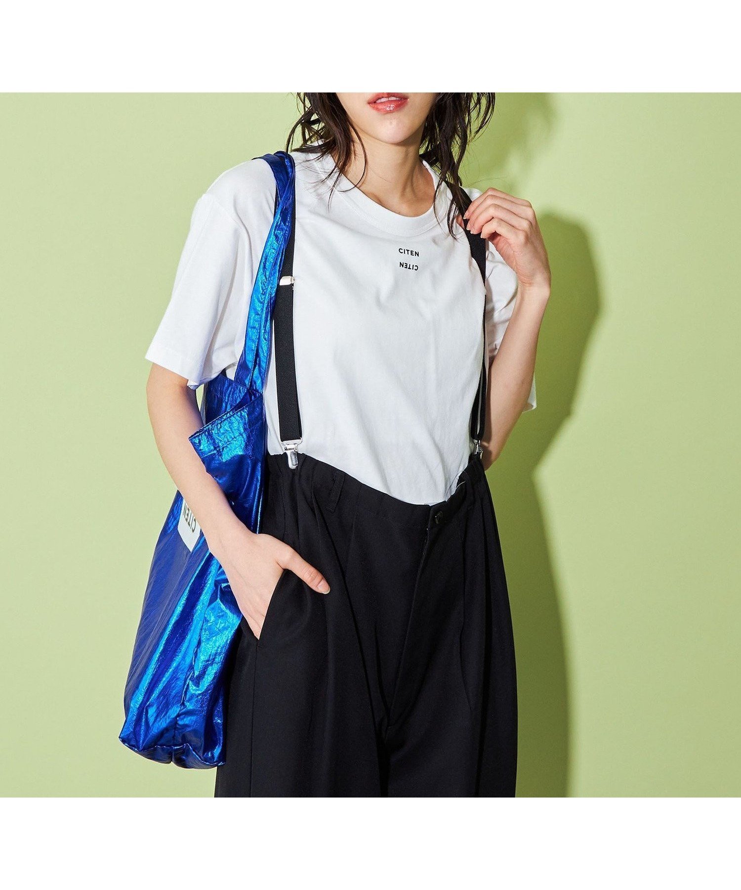 【シテン/CITEN】のCITEN ボクシー フィット Tシャツ 大人の最旬トレンドファッション＆コーディネート founy(ファウニー) 　ファッション　Fashion　レディースファッション　Fashion for Women　トップス・カットソー　Cut & Sew Tops　シャツ・ブラウス・オフィスカジュアル　Elegant Blouses & Button-Ups　ロングTシャツ・Tシャツ　Longline T-Shirts & Tees　インナー　Innerwear　カットソー　Cut and Sewn Top　コンパクト　Compact, Small Size　シンプル　Simple, Minimal　バランス　Balance, Style Balance　ビスチェ　Bustier, Corset Top　フィット　Fit, Slim Fit　ベスト　Vest, Waistcoat　ベーシック　Basic, Essential　ボックス　Boxy, Box Shape　ルーズ　Loose, Oversized　A/W・秋冬　Autumn/Winter　夏　Summer　 other-1|ID: prp329100004983233 ipo3291000000037330942