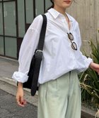 【フレディ&グロスター/FREDY&GLOSTER】の汗染み軽減加工シャツブルゾン オフホワイト|ID: prp329100004983237 ipo3291000000037330974