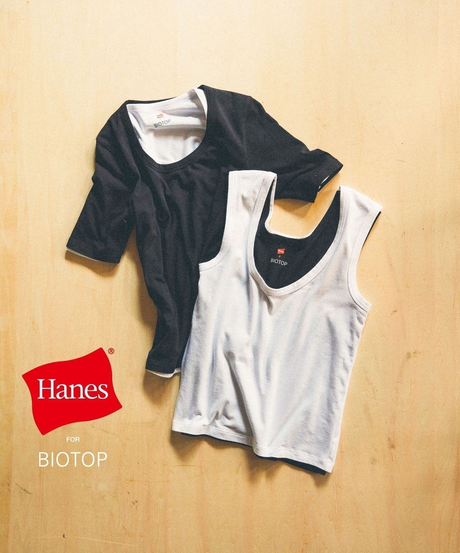 【アダム エ ロペ/ADAM ET ROPE'】のWOMEN【Hanes for BIOTOP】TRIBLEND CREW NECK T-SHIRTS 2P EX インテリア・キッズ・メンズ・レディースファッション・服の通販 founy(ファウニー) 　ファッション　Fashion　レディースファッション　Fashion for Women　トップス・カットソー　Cut & Sew Tops　シャツ・ブラウス・オフィスカジュアル　Elegant Blouses & Button-Ups　ロングTシャツ・Tシャツ　Longline T-Shirts & Tees　クラシカル　Classical, Vintage-Inspired　コンパクト　Compact, Small Size　今季　This Season, Current Season　ショート　Short, Short Length　シンプル　Simple, Minimal　スリーブ　Sleeve, Long Sleeve / Short Sleeve　とろみ　Fluid, Flowy Fabric　ダブル　Double, Double-Breasted　定番　Standard, Basic Item　人気　Popular, Best Seller　ファブリック　Fabric, Textile　プリント　Print, Printed Pattern　プレミアム　Premium, High-End　ベーシック　Basic, Essential　別注　Limited Edition, Custom Order　夏　Summer　新作・新入荷　New Arrivals / New In　2026年　2026　2026春夏・S/S　Spring/Summer 2026 SS26　その他(99)|ID: prp329100004983238 ipo3291000000037330978