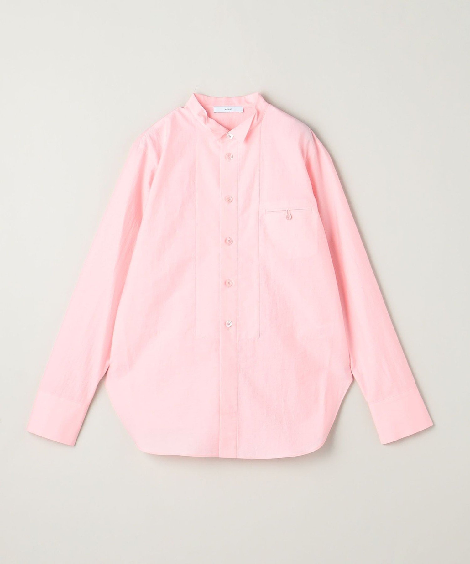 【ユナイテッドアローズ/UNITED ARROWS】のASTRAET ブザム ウィングカラーシャツ インテリア・キッズ・メンズ・レディースファッション・服の通販 founy(ファウニー) 　ファッション　Fashion　レディースファッション　Fashion for Women　トップス・カットソー　Cut & Sew Tops　シャツ・ブラウス・オフィスカジュアル　Elegant Blouses & Button-Ups　シンプル　Simple, Minimal　ジャケット　Jacket, Outerwear　デニム　Denim, Jeans Material　マニッシュ　Mannish, Boyish　アウトレット　Outlet / Clearance　おすすめ　Recommended / Our Picks　エレガント 上品　Elegant　LT.PINK|ID: prp329100004983239 ipo3291000000037330981