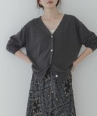 【サニーレーベル/Sonny Label / URBAN RESEARCH】の『WEB限定』クールミストミディカーディガン 大人の最旬トレンドファッション＆コーディネート founy(ファウニー) ファッション Fashion レディースファッション Fashion for Women トップス・カットソー Cut & Sew Tops カーディガン・羽織り Layered Style Cardigans カーディガン Cardigan, Knitwear 定番 Standard, Basic Item S/S・春夏 SS, Spring/Summer, Warm Season 夏 Summer 2026年 2026 2026春夏・S/S Spring/Summer 2026 SS26 thumbnail チャコールグレー|ID: prp329100004983241 ipo3291000000037330987