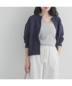 【アーバンリサーチ ドアーズ/URBAN RESEARCH DOORS】の『WEB/一部店舗限定カラー』コットンスウェットジップカーディガン ネイビー|ID: prp329100004983245 ipo3291000000037331006