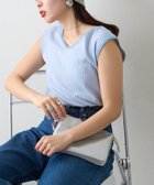 【チャオパニックティピー/CIAOPANIC TYPY】の【販売枚数13万枚突破!!】 抗菌防臭 2WAY配色タンクトップ 大人の最旬トレンドファッション＆コーディネート founy(ファウニー) ファッション Fashion レディースファッション Fashion for Women インナー Innerwear 抗菌 Antibacterial, Bacteria-Resistant サロペット Overalls, Salopette シンプル Simple, Minimal ストライプ Stripe, Striped Pattern スラックス Slacks, Dress Pants タンク Tank Top, Sleeveless Top デニム Denim, Jeans Material トレンド Trend, Trending Now フィット Fit, Slim Fit おすすめ Recommended / Our Picks 夏 Summer thumbnail サックスブルー|ID: prp329100004983250 ipo3291000000037331033