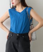 【チャオパニックティピー/CIAOPANIC TYPY】の【販売枚数13万枚突破!!】 抗菌防臭 2WAY配色タンクトップ 大人の最旬トレンドファッション＆コーディネート founy(ファウニー) ファッション Fashion レディースファッション Fashion for Women インナー Innerwear 抗菌 Antibacterial, Bacteria-Resistant サロペット Overalls, Salopette シンプル Simple, Minimal ストライプ Stripe, Striped Pattern スラックス Slacks, Dress Pants タンク Tank Top, Sleeveless Top デニム Denim, Jeans Material トレンド Trend, Trending Now フィット Fit, Slim Fit おすすめ Recommended / Our Picks 夏 Summer thumbnail ブルー|ID: prp329100004983250 ipo3291000000037331034