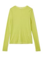 【ミラオーウェン/Mila Owen】のウールテンセルシアーロングTシャツ 大人の最旬トレンドファッション＆コーディネート founy(ファウニー) ファッション Fashion レディースファッション Fashion for Women トップス・カットソー Cut & Sew Tops シャツ・ブラウス・オフィスカジュアル Elegant Blouses & Button-Ups ロングTシャツ・Tシャツ Longline T-Shirts & Tees インナー Innerwear キャミ Camisole, Cami Top キャミソール Camisole, Spaghetti Strap Top シアー Sheer, See-Through シンプル Simple, Minimal スマート Smart, Elegant スリーブ Sleeve, Long Sleeve / Short Sleeve とろみ Fluid, Flowy Fabric タンク Tank Top, Sleeveless Top チューブ Tube, Tube Top ロング Long, Long-Length おすすめ Recommended / Our Picks thumbnail LIME[022]|ID: prp329100004983273 ipo3291000000037331162