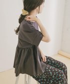 【アイテムズアーバンリサーチ/ITEMS URBAN RESEARCH】のポンチドッキング半袖トップス 大人の最旬トレンドファッション＆コーディネート founy(ファウニー) ファッション Fashion レディースファッション Fashion for Women トップス・カットソー Cut & Sew Tops 2026年 2026 2026春夏・S/S Spring/Summer 2026 SS26 ドッキング Docking, Mixed Material 半袖 Short Sleeve, Half Sleeve 夏 Summer 定番 Standard, Basic Item S/S・春夏 SS, Spring/Summer, Warm Season thumbnail チャコールグレー|ID: prp329100004983279 ipo3291000000037331192