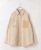【レプシィム ローリーズファーム/LEPSIM LOWRYS FARM】の刺繍BIGデニムシャツ 大人の最旬トレンドファッション＆コーディネート founy(ファウニー) ファッション Fashion レディースファッション Fashion for Women トップス・カットソー Cut & Sew Tops シャツ・ブラウス・オフィスカジュアル Elegant Blouses & Button-Ups おすすめ Recommended / Our Picks デニム Denim, Jeans Material 定番 Standard, Basic Item 春 Spring thumbnail ケミカルクリーム60|ID: prp329100004983287 ipo3291000000037331249