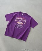 【コーエン/COEN】のNBA別注ヴィンテージライクプリントTシャツ 大人の最旬トレンドファッション＆コーディネート founy(ファウニー) ファッション Fashion レディースファッション Fashion for Women トップス・カットソー Cut & Sew Tops シャツ・ブラウス・オフィスカジュアル Elegant Blouses & Button-Ups ロングTシャツ・Tシャツ Longline T-Shirts & Tees ウォッシュ Washed Finish ヴィンテージ Vintage Style 春 Spring グラフィック Graphic, Graphic Design シンプル Simple, Minimal デニム Denim, Jeans Material 別注 Limited Edition, Custom Order S/S・春夏 SS, Spring/Summer, Warm Season おすすめ Recommended / Our Picks 夏 Summer 2026年 2026 2026春夏・S/S Spring/Summer 2026 SS26 thumbnail PURPLE|ID: prp329100004983288 ipo3291000000037331258