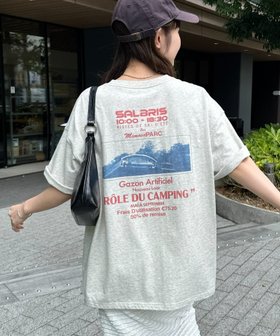 【ディスコート/Discoat】の【Enlude】アソートスーベニアバックプリントTシャツ《ユニセックス》 大人の最旬トレンドファッション＆コーディネート founy(ファウニー) ファッション Fashion レディースファッション Fashion for Women トップス・カットソー Cut & Sew Tops シャツ・ブラウス・オフィスカジュアル Elegant Blouses & Button-Ups ロングTシャツ・Tシャツ Longline T-Shirts & Tees バッグ Bags 2026年 2026 2026春夏・S/S Spring/Summer 2026 SS26 シンプル Simple, Minimal フロント Front, Front Design プリント Print, Printed Pattern リラックス Relax, Relaxed Fit ワンポイント One Point, Statement Accent |ID:prp329100004983289