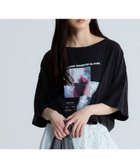 【ジーナシス/JEANASiS】の【選べる着丈】brightフォトコラージュボートネックプリントTEE 大人の最旬トレンドファッション＆コーディネート founy(ファウニー) ファッション Fashion レディースファッション Fashion for Women インナー Innerwear コンパクト Compact, Small Size ショルダー Shoulder, Shoulder Strap ショート Short, Short Length ジャケット Jacket, Outerwear デニム Denim, Jeans Material トレンド Trend, Trending Now 定番 Standard, Basic Item ビスチェ Bustier, Corset Top プリント Print, Printed Pattern ベスト Vest, Waistcoat ロング Long, Long-Length おすすめ Recommended / Our Picks thumbnail ブラック|ID: prp329100004983293 ipo3291000000037331279