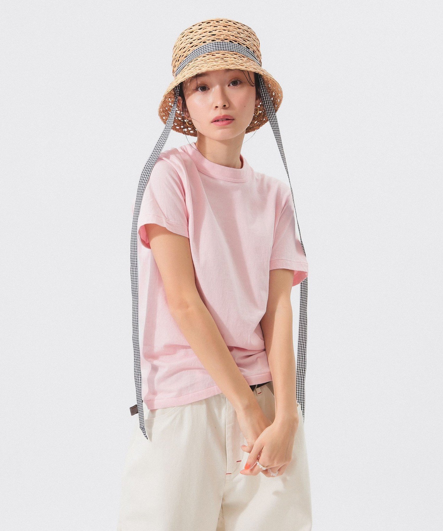【ビームス ウイメン/BEAMS】のボーイ ベーシック Tシャツ インテリア・キッズ・メンズ・レディースファッション・服の通販 founy(ファウニー) 　ファッション　Fashion　レディースファッション　Fashion for Women　トップス・カットソー　Cut & Sew Tops　シャツ・ブラウス・オフィスカジュアル　Elegant Blouses & Button-Ups　ロングTシャツ・Tシャツ　Longline T-Shirts & Tees　おすすめ　Recommended / Our Picks　インナー　Innerwear　シンプル　Simple, Minimal　フィット　Fit, Slim Fit　ベーシック　Basic, Essential　PINK|ID: prp329100004983294 ipo3291000000037331287