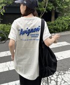 【ディスコート/Discoat】の【WEB限定/ユニセックス】サガラバック刺繍半袖Tシャツ 大人の最旬トレンドファッション＆コーディネート founy(ファウニー) ファッション Fashion レディースファッション Fashion for Women トップス・カットソー Cut & Sew Tops シャツ・ブラウス・オフィスカジュアル Elegant Blouses & Button-Ups ロングTシャツ・Tシャツ Longline T-Shirts & Tees バッグ Bags フランス France, French フロント Front, Front Design 人気 Popular, Best Seller 半袖 Short Sleeve, Half Sleeve thumbnail ライトグレー|ID: prp329100004983299 ipo3291000000037331327