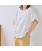 【スタディオ クリップ/studio CLIP】の3DレースコクーンTシャツ 大人の最旬トレンドファッション＆コーディネート founy(ファウニー) ファッション Fashion レディースファッション Fashion for Women トップス・カットソー Cut & Sew Tops シャツ・ブラウス・オフィスカジュアル Elegant Blouses & Button-Ups ロングTシャツ・Tシャツ Longline T-Shirts & Tees おすすめ Recommended / Our Picks カットソー Cut and Sewn Top コクーン Cocoon, Cocoon Silhouette ダウン Down, Puffer フロント Front, Front Design レース Lace, Lace Fabric 無地 Plain, Solid Color thumbnail オフホワイト11|ID: prp329100004983302 ipo3291000000037331337