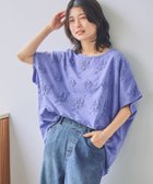 【スタディオ クリップ/studio CLIP】の3DレースコクーンTシャツ 大人の最旬トレンドファッション＆コーディネート founy(ファウニー) ファッション Fashion レディースファッション Fashion for Women トップス・カットソー Cut & Sew Tops シャツ・ブラウス・オフィスカジュアル Elegant Blouses & Button-Ups ロングTシャツ・Tシャツ Longline T-Shirts & Tees おすすめ Recommended / Our Picks カットソー Cut and Sewn Top コクーン Cocoon, Cocoon Silhouette ダウン Down, Puffer フロント Front, Front Design レース Lace, Lace Fabric 無地 Plain, Solid Color thumbnail ライラック95|ID: prp329100004983302 ipo3291000000037331340