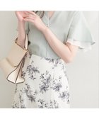 【ナチュラルクチュール/natural couture】の袖口シアーパール釦スキッパーブラウス 大人の最旬トレンドファッション＆コーディネート founy(ファウニー) ファッション Fashion レディースファッション Fashion for Women トップス・カットソー Cut & Sew Tops シャツ・ブラウス・オフィスカジュアル Elegant Blouses & Button-Ups アクセサリー Fashion Accessories シンプル Simple, Minimal スキッパー Skipper, Open Collar スマート Smart, Elegant ダウン Down, Puffer デニム Denim, Jeans Material フォーマル Formal, Dressy フリル Frill, Ruffle ワイド Wide, Wide Fit 再入荷 Restock / Back in Stock エレガント 上品 Elegant 2026年 2026 2026春夏・S/S Spring/Summer 2026 SS26 thumbnail ミント|ID: prp329100004983305 ipo3291000000037331359