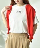 【インタープラネット/INTERPLANET】の【UV・接触冷感】アソートプリントオーバーサイズTシャツ 大人の最旬トレンドファッション＆コーディネート founy(ファウニー) ファッション Fashion レディースファッション Fashion for Women トップス・カットソー Cut & Sew Tops シャツ・ブラウス・オフィスカジュアル Elegant Blouses & Button-Ups ロングTシャツ・Tシャツ Longline T-Shirts & Tees シンプル Simple, Minimal フロント Front, Front Design ベーシック Basic, Essential ボトム Bottoms, Lower Wear 夏 Summer 旅行 Travel thumbnail オフホワイト|ID: prp329100004983306 ipo3291000000037331361