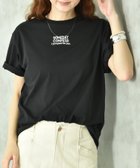 【インタープラネット/INTERPLANET】の【UV・接触冷感】アソートプリントオーバーサイズTシャツ 大人の最旬トレンドファッション＆コーディネート founy(ファウニー) ファッション Fashion レディースファッション Fashion for Women トップス・カットソー Cut & Sew Tops シャツ・ブラウス・オフィスカジュアル Elegant Blouses & Button-Ups ロングTシャツ・Tシャツ Longline T-Shirts & Tees シンプル Simple, Minimal フロント Front, Front Design ベーシック Basic, Essential ボトム Bottoms, Lower Wear 夏 Summer 旅行 Travel thumbnail ブラック|ID: prp329100004983306 ipo3291000000037331362