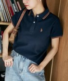 【フリークスストア/FREAK'S STORE】の別注 ライン入りワンポイント刺繍ポロシャツ 限定展開 大人の最旬トレンドファッション＆コーディネート founy(ファウニー) ファッション Fashion レディースファッション Fashion for Women トップス・カットソー Cut & Sew Tops シャツ・ブラウス・オフィスカジュアル Elegant Blouses & Button-Ups ポロシャツ・きれいめカジュアル Smart-Casual Polo Tops イエロー Yellow 鹿の子 Piqué, Kanoko Fabric ショーツ Shorts, Short Pants シンプル Simple, Minimal ジャケット Jacket, Outerwear スペシャル Special, Limited Edition スラックス Slacks, Dress Pants デニム Denim, Jeans Material トレンド Trend, Trending Now 人気 Popular, Best Seller バレエ Ballet, Ballet Style フィット Fit, Slim Fit プリーツ Pleats, Pleated ポロシャツ Polo Shirt, Collared Tee 別注 Limited Edition, Custom Order リボン Ribbon, Bow ワンポイント One Point, Statement Accent S/S・春夏 SS, Spring/Summer, Warm Season おすすめ Recommended / Our Picks 夏 Summer エレガント 上品 Elegant 2026年 2026 2026春夏・S/S Spring/Summer 2026 SS26 thumbnail ダークネイビー|ID: prp329100004983307 ipo3291000000037331375