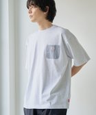 【コーエン/COEN】のSMITH S(スミス)別注ポケット切替えTシャツ 大人の最旬トレンドファッション＆コーディネート founy(ファウニー) ファッション Fashion レディースファッション Fashion for Women トップス・カットソー Cut & Sew Tops シャツ・ブラウス・オフィスカジュアル Elegant Blouses & Button-Ups ロングTシャツ・Tシャツ Longline T-Shirts & Tees アメリカン American Style 春 Spring 切替 Switching, Contrast Panel シンプル Simple, Minimal スウェット / スエット Sweatshirt, Sweatwear 定番 Standard, Basic Item ニューヨーク New York, NYC Style 人気 Popular, Best Seller プリント Print, Printed Pattern ベーシック Basic, Essential ポケット Pocket, Pocket Detail 別注 Limited Edition, Custom Order ワーク Workwear, Utility Style 2026年 2026 2026春夏・S/S Spring/Summer 2026 SS26 thumbnail LT.GRAY|ID: prp329100004983312 ipo3291000000037331421