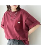 【コーエン/COEN】のSMITH S(スミス)別注ポケット切替えTシャツ 大人の最旬トレンドファッション＆コーディネート founy(ファウニー) ファッション Fashion レディースファッション Fashion for Women トップス・カットソー Cut & Sew Tops シャツ・ブラウス・オフィスカジュアル Elegant Blouses & Button-Ups ロングTシャツ・Tシャツ Longline T-Shirts & Tees アメリカン American Style 春 Spring 切替 Switching, Contrast Panel シンプル Simple, Minimal スウェット / スエット Sweatshirt, Sweatwear 定番 Standard, Basic Item ニューヨーク New York, NYC Style 人気 Popular, Best Seller プリント Print, Printed Pattern ベーシック Basic, Essential ポケット Pocket, Pocket Detail 別注 Limited Edition, Custom Order ワーク Workwear, Utility Style 2026年 2026 2026春夏・S/S Spring/Summer 2026 SS26 thumbnail WINE|ID: prp329100004983312 ipo3291000000037331422