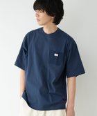 【コーエン/COEN】のSMITH S(スミス)別注ポケット切替えTシャツ 大人の最旬トレンドファッション＆コーディネート founy(ファウニー) ファッション Fashion レディースファッション Fashion for Women トップス・カットソー Cut & Sew Tops シャツ・ブラウス・オフィスカジュアル Elegant Blouses & Button-Ups ロングTシャツ・Tシャツ Longline T-Shirts & Tees アメリカン American Style 春 Spring 切替 Switching, Contrast Panel シンプル Simple, Minimal スウェット / スエット Sweatshirt, Sweatwear 定番 Standard, Basic Item ニューヨーク New York, NYC Style 人気 Popular, Best Seller プリント Print, Printed Pattern ベーシック Basic, Essential ポケット Pocket, Pocket Detail 別注 Limited Edition, Custom Order ワーク Workwear, Utility Style 2026年 2026 2026春夏・S/S Spring/Summer 2026 SS26 thumbnail NAVY|ID: prp329100004983312 ipo3291000000037331424