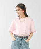【グローバルワーク/GLOBAL WORK】のFffit エフィット/汚れ落ちやすいクルーネック半袖/645044 大人の最旬トレンドファッション＆コーディネート founy(ファウニー) ファッション Fashion レディースファッション Fashion for Women トップス・カットソー Cut & Sew Tops おすすめ Recommended / Our Picks インナー Innerwear シンプル Simple, Minimal ジャケット Jacket, Outerwear フィット Fit, Slim Fit プチプライス・低価格 Affordable / Budget Price ベーシック Basic, Essential ボトム Bottoms, Lower Wear リラックス Relax, Relaxed Fit ビジネス 仕事 通勤 Business / Work / Commuting 半袖 Short Sleeve, Half Sleeve 無地 Plain, Solid Color thumbnail ピンク21|ID: prp329100004983334 ipo3291000000037331571