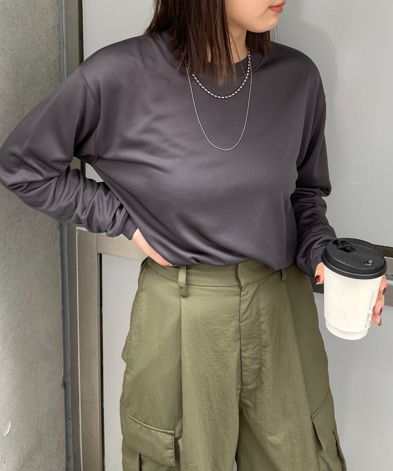 【セットアップセブン/SETUP7】のUnited Athle/ドライ シルキータッチ ロングスリーブ Tシャツ UVカット ロンT 5089 インテリア・キッズ・メンズ・レディースファッション・服の通販 founy(ファウニー) 　ファッション　Fashion　レディースファッション　Fashion for Women　トップス・カットソー　Cut & Sew Tops　シャツ・ブラウス・オフィスカジュアル　Elegant Blouses & Button-Ups　ロングTシャツ・Tシャツ　Longline T-Shirts & Tees　インナー　Innerwear　厚底　Platform Shoes　カーゴパンツ　Cargo Pants, Utility Pants　キャップ　Cap, Baseball Cap　吸水　Absorbent, Quick-Dry　シンプル　Simple, Minimal　ジャケット　Jacket, Outerwear　スウェット / スエット　Sweatshirt, Sweatwear　スニーカー　Sneakers, Trainers　スポーツ　Sports, Activewear　スリーブ　Sleeve, Long Sleeve / Short Sleeve　セットアップ　Set-Up, Coordinated Outfit　デニム　Denim, Jeans Material　トレンド　Trend, Trending Now　長袖　Long Sleeve, Full Sleeve　ポロシャツ　Polo Shirt, Collared Tee　無地　Plain, Solid Color　ロング　Long, Long-Length　再入荷　Restock / Back in Stock　スマホショルダーバッグ　Smartphone Shoulder Bag　CHA|ID: prp329100004983336 ipo3291000000037331585