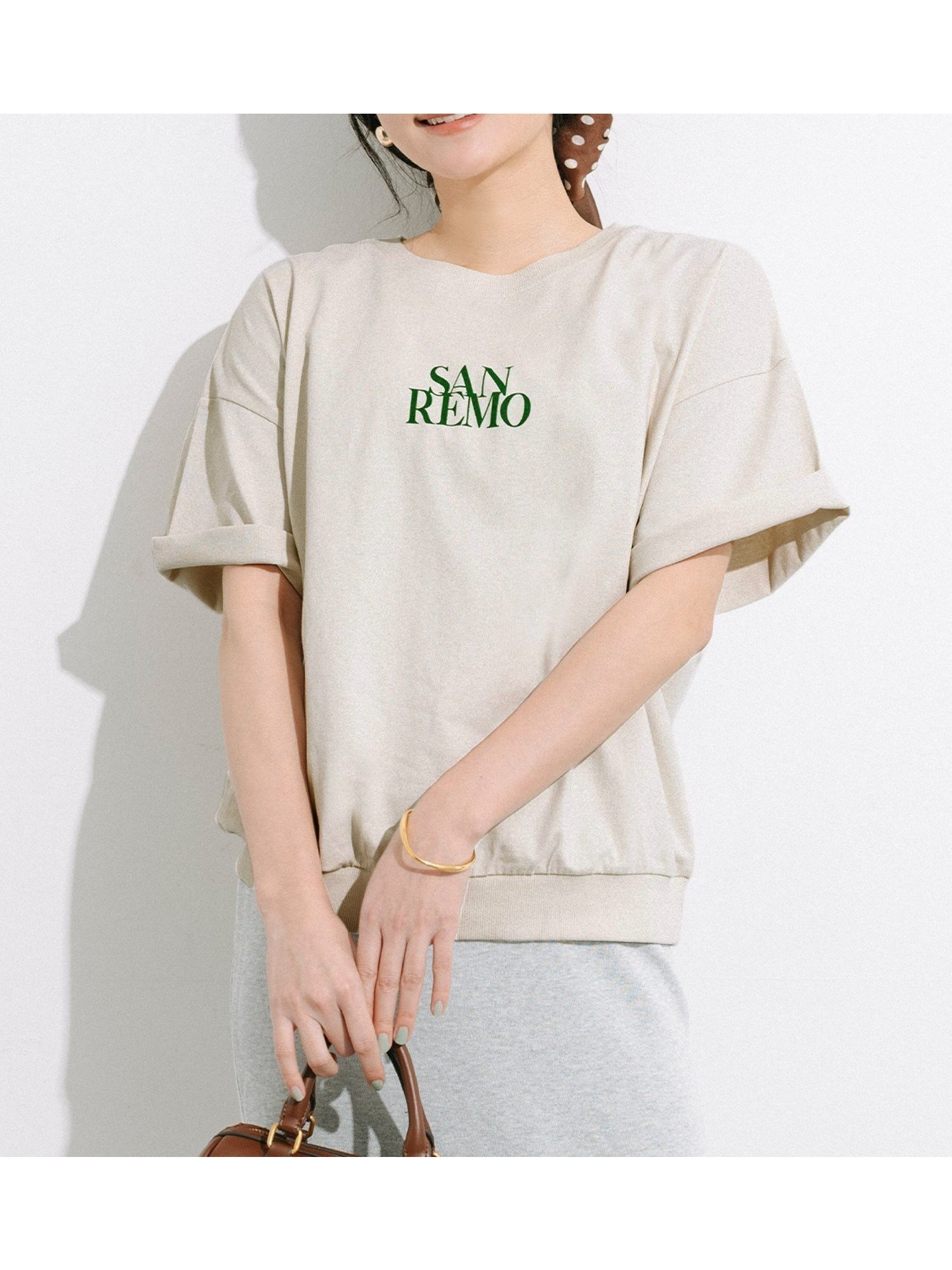 【コカ/COCA】のT-スウェット半袖トップス インテリア・キッズ・メンズ・レディースファッション・服の通販 founy(ファウニー) 　ファッション　Fashion　レディースファッション　Fashion for Women　トップス・カットソー　Cut & Sew Tops　レディースパーカー・カジュアルフーディー　Casual Hoodies & Sweatshirts　スウェット・クルーネックトップス　Sweatshirts & Crewnecks / Relaxed Fit Sweat Tops　春　Spring　カットソー　Cut and Sewn Top　カーゴパンツ　Cargo Pants, Utility Pants　シンプル　Simple, Minimal　スウェット / スエット　Sweatshirt, Sweatwear　デニム　Denim, Jeans Material　プリント　Print, Printed Pattern　ポケット　Pocket, Pocket Detail　半袖　Short Sleeve, Half Sleeve　ロング　Long, Long-Length　S/S・春夏　SS, Spring/Summer, Warm Season　おすすめ　Recommended / Our Picks　夏　Summer　2026年　2026　2026春夏・S/S　Spring/Summer 2026 SS26　Ivory|ID: prp329100004983340 ipo3291000000037331610