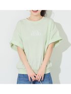 【コカ/COCA】のT-スウェット半袖トップス 大人の最旬トレンドファッション＆コーディネート founy(ファウニー) ファッション Fashion レディースファッション Fashion for Women トップス・カットソー Cut & Sew Tops レディースパーカー・カジュアルフーディー Casual Hoodies & Sweatshirts スウェット・クルーネックトップス Sweatshirts & Crewnecks / Relaxed Fit Sweat Tops 春 Spring カットソー Cut and Sewn Top カーゴパンツ Cargo Pants, Utility Pants シンプル Simple, Minimal スウェット / スエット Sweatshirt, Sweatwear デニム Denim, Jeans Material プリント Print, Printed Pattern ポケット Pocket, Pocket Detail 半袖 Short Sleeve, Half Sleeve ロング Long, Long-Length S/S・春夏 SS, Spring/Summer, Warm Season おすすめ Recommended / Our Picks 夏 Summer 2026年 2026 2026春夏・S/S Spring/Summer 2026 SS26 thumbnail Lt.green|ID: prp329100004983340 ipo3291000000037331611