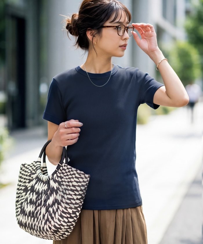 【スタイルデリ/STYLE DELI】の【Made in JAPAN】リブ半袖カットソートップス インテリア・キッズ・メンズ・レディースファッション・服の通販 founy(ファウニー) https://founy.com/ ファッション Fashion レディースファッション Fashion for Women トップス・カットソー Cut & Sew Tops カットソー・ベーシックTシャツ Cut-and-Sewn Tops / Stretch Tees & Basics イエロー Yellow インナー Innerwear クール Cool, Chic ジャケット Jacket, Outerwear ストレート Straight, Straight Cut スリット Slit, Slit Detail タンク Tank Top, Sleeveless Top 定番 Standard, Basic Item 人気 Popular, Best Seller フィット Fit, Slim Fit フォルム Silhouette, Form ベーシック Basic, Essential 半袖 Short Sleeve, Half Sleeve 日本製 Made In Japan 夏 Summer |ID: prp329100004983354 ipo3291000000037331667