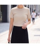【スタイルデリ/STYLE DELI】の【Made in JAPAN】リブ半袖カットソートップス グレージュ|ID: prp329100004983354 ipo3291000000037331672
