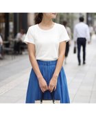 【スタイルデリ/STYLE DELI】の【Made in JAPAN】フライス半袖カットソートップス 大人の最旬トレンドファッション＆コーディネート founy(ファウニー) ファッション Fashion レディースファッション Fashion for Women トップス・カットソー Cut & Sew Tops カットソー・ベーシックTシャツ Cut-and-Sewn Tops / Stretch Tees & Basics イエロー Yellow インナー Innerwear カットソー Cut and Sewn Top ジャケット Jacket, Outerwear ストレート Straight, Straight Cut スリット Slit, Slit Detail タンク Tank Top, Sleeveless Top 定番 Standard, Basic Item 人気 Popular, Best Seller フィット Fit, Slim Fit フォルム Silhouette, Form ベーシック Basic, Essential 半袖 Short Sleeve, Half Sleeve 日本製 Made In Japan 夏 Summer エレガント 上品 Elegant thumbnail ホワイト|ID: prp329100004983355 ipo3291000000037331677