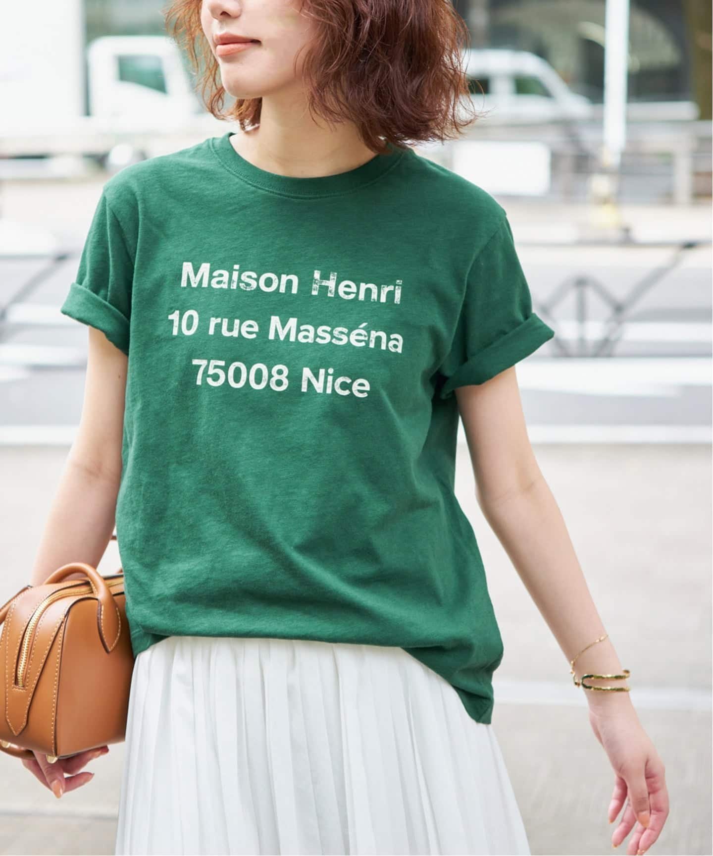 【スローブ イエナ/SLOBE IENA】のアソートグラフィックロゴTEE インテリア・キッズ・メンズ・レディースファッション・服の通販 founy(ファウニー) 　ファッション　Fashion　レディースファッション　Fashion for Women　コンパクト　Compact, Small Size　シンプル　Simple, Minimal　スラックス　Slacks, Dress Pants　デニム　Denim, Jeans Material　定番　Standard, Basic Item　バランス　Balance, Style Balance　プリント　Print, Printed Pattern　ボトム　Bottoms, Lower Wear　ラバー　Rubber, Rubber Sole　2026年　2026　2026春夏・S/S　Spring/Summer 2026 SS26　グリーン|ID: prp329100004983358 ipo3291000000037331691