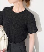 【スローブ イエナ/SLOBE IENA】のシャーリングシアーTEE 大人の最旬トレンドファッション＆コーディネート founy(ファウニー) ファッション Fashion レディースファッション Fashion for Women 2026年 2026 2026春夏・S/S Spring/Summer 2026 SS26 シアー Sheer, See-Through シャーリング Shirring, Ruched シンプル Simple, Minimal スラックス Slacks, Dress Pants デニム Denim, Jeans Material エレガント 上品 Elegant 夏 Summer thumbnail ブラック|ID: prp329100004983359 ipo3291000000037331694