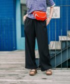 【ニコアンド/niko and】のDRYクシュイージーパンツ 大人の最旬トレンドファッション＆コーディネート founy(ファウニー) ファッション Fashion レディースファッション Fashion for Women パンツ Pants & Trousers カットソー Cut and Sewn Top ギャザー Gathered, Ruffled シンプル Simple, Minimal 人気 Popular, Best Seller ポケット Pocket, Pocket Detail 別注 Limited Edition, Custom Order 無地 Plain, Solid Color ワイド Wide, Wide Fit おすすめ Recommended / Our Picks エレガント 上品 Elegant thumbnail ブラック無地|ID: prp329100004983370 ipo3291000000037331739