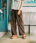【ニコアンド/niko and】のDRYクシュイージーパンツ 大人の最旬トレンドファッション＆コーディネート founy(ファウニー) ファッション Fashion レディースファッション Fashion for Women パンツ Pants & Trousers カットソー Cut and Sewn Top ギャザー Gathered, Ruffled シンプル Simple, Minimal 人気 Popular, Best Seller ポケット Pocket, Pocket Detail 別注 Limited Edition, Custom Order 無地 Plain, Solid Color ワイド Wide, Wide Fit おすすめ Recommended / Our Picks エレガント 上品 Elegant thumbnail ブラウンペイズリー|ID: prp329100004983370 ipo3291000000037331740