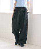 【ビューティ&ユース ユナイテッドアローズ/BEAUTY&YOUTH / UNITED ARROWS】のナイロンコットン ワイドタックパンツ ウォッシャブル BLACK|ID: prp329100004983371 ipo3291000000037331748