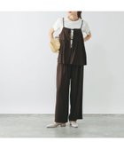 【グローバルワーク/GLOBAL WORK】のさらさらリラックスキャミ*パンツSET/636257 大人の最旬トレンドファッション＆コーディネート founy(ファウニー) ファッション Fashion レディースファッション Fashion for Women パンツ Pants & Trousers おすすめ Recommended / Our Picks キャミ Camisole, Cami Top ギャザー Gathered, Ruffled シンプル Simple, Minimal セットアップ Set-Up, Coordinated Outfit リボン Ribbon, Bow リラックス Relax, Relaxed Fit 夏 Summer 旅行 Travel 楽ちん Easy Fit, Comfortable thumbnail ブラウン×ブラウン58|ID: prp329100004983372 ipo3291000000037331762
