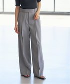 【ノーブル / スピック&スパン/NOBLE / Spick & Span】の《追加・セットアップ対応》エステルツイルストレッチスラックスパンツ 大人の最旬トレンドファッション＆コーディネート founy(ファウニー) ファッション Fashion レディースファッション Fashion for Women セットアップ Matching Sets レディースパンツ・ボトムス Pants & Trousers / Bottoms スタイリッシュ Stylish, Fashionable セットアップ Set-Up, Coordinated Outfit ツイル Twist, Twisted Detail 人気 Popular, Best Seller 洗える Machine Washable thumbnail グレーB|ID: prp329100004983377 ipo3291000000037331792